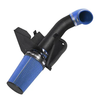 Cold Air Intake System Heat Shield + Filter For 99-06 Chevy GMC Silverado Blue • $46.54