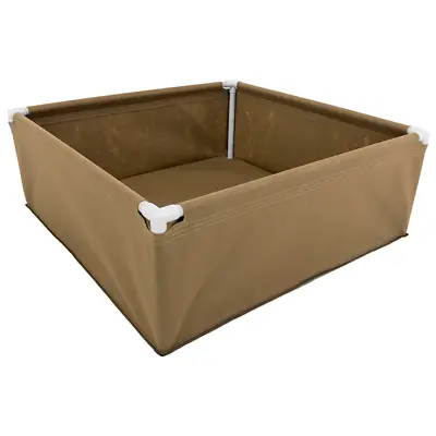 Grassroots Fabric Raised Garden Bed (4' X 4') W/ BluSoak & Blumat Drip Water Kit • £138.72