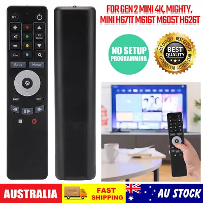 Replacement TV Remote Control For Fetch TV Box Mighty Mini 4K Mini & Gen 2 M616T • $9.25