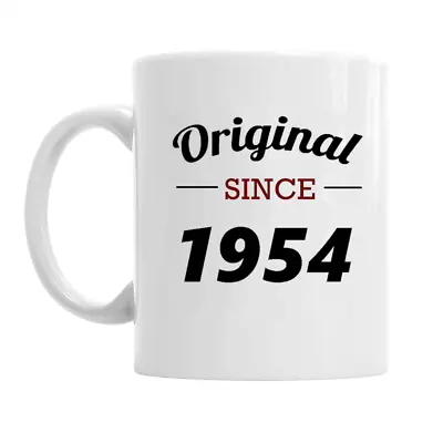 70th Birthday Mug Original Since 1954 Gift Idea For Men/Women/Present Idea/mug • £8.95