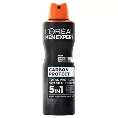 L'Oreal Men Expert Anti-Perspirant Spray Carbon Protect 250ml • £6.60