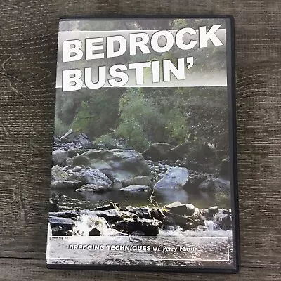 Gold Prospecting: Bedrock Bustin' DVD Dredging Techniques With Perry Massie • $12.51