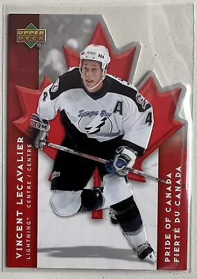 2007-08 McDonald's Upper Deck Pride Of Canada #PC4 Vincent Lecavalier Lightning • $2.89