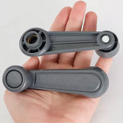 2x Window Crank Lever Handle For Toyota Tacoma 4Runner Pickup Corolla T100 Grey • $6.99