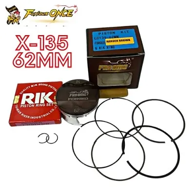 Yamaha Sniper Forged Piston X-135 62mm Forged Piston Set Good Quality • $54.85