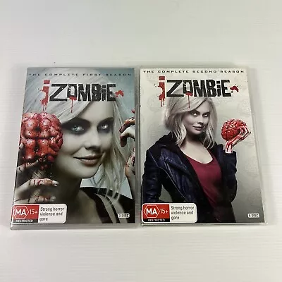 IZombie Seasons 1 & 2 DVD 7 Discs Region 4 Rated MA Horror Comedy Crime • $28.86