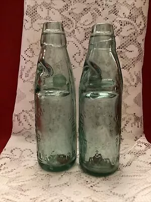 Vintage *MINT* 6oz Skidmore & Sons Portobello & Blaydon Codd Bottles X2 • £4.50