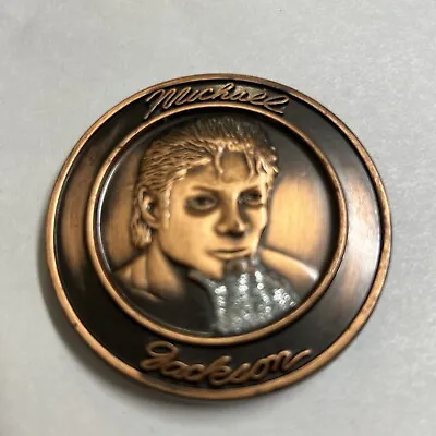 Cool Vintage 1984 Michael Jackson With Glove Belt Buckle Circular Shape • $19.99