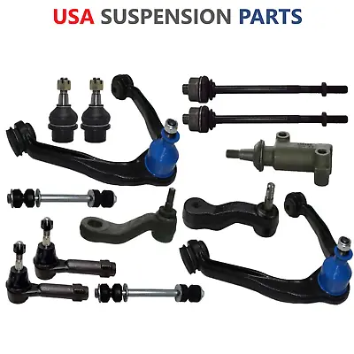 $179.99 • Buy Fits GMC YUKON XL1500 4WD New Complete Front Suspension Kit Control Arms Tie Rod