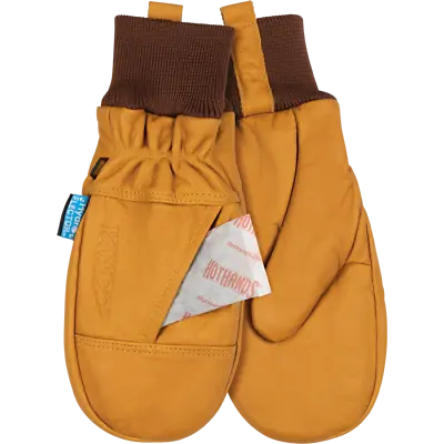 Kinco 1381KWHT Mens Mitt Buffalo Leather Thermal Insulated AquaHIDE Warm Gloves • $29.99