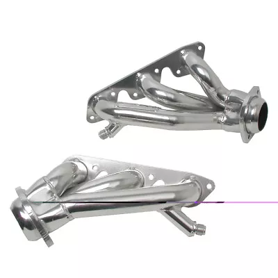 Fits 1999-2004 Mustang 3.8L 3.9L V6 1-5/8 Shorty Headers-Silver-40080 • $429.99