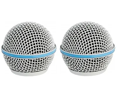 2 Pack Mic Grille For Shure RK265G Grille Wired Wireless BETA 58A BETA 58M 58MR • $8.99