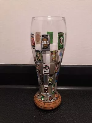 Beer Wall Lolita Hand Painter Tall Beer Glass. Brand New And Unused • £15