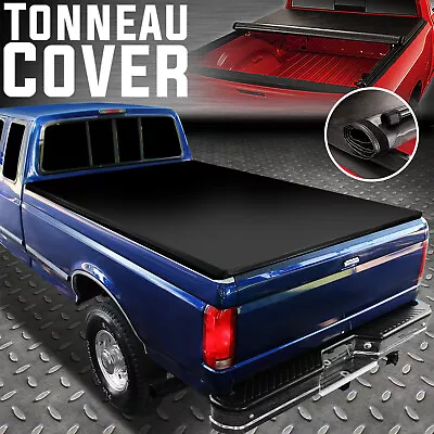 For 1973-1998 Ford F150/f250/f350 6.5ft Bed Soft Vinyl Roll-up Tonneau Cover • $168.88