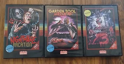 Nightmare Vacation/Garden Tool Massacre/Channel 13/SRS Video/Horror/Exploitation • $36.99