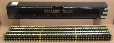 $249.99 • Buy Aristo-Craft ART-30090 USA Brass 3' Straight Track (12x Pieces) BOX G-Gauge LN