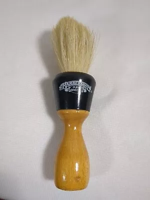 VINTAGE BARBERSHOP SHAVING BRUSH Germany Pure BRISTLES WOOD HANDLE • $10