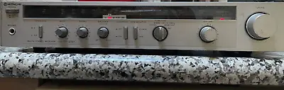 Vintage HITACHI SR-2001 AM/FM Stereo Receiver For Parts Or Repair • $49.99