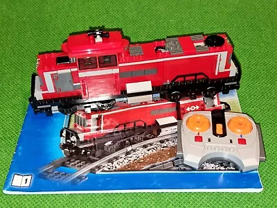 LEGO 3677 Red Engine ONLY (100% Complete With Instructions 2/2 Available) • $250