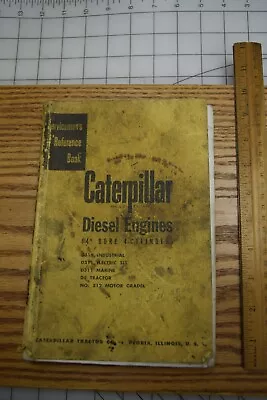 CAT CATERPILLAR 212 GRADER SERVICE MANUAL 1956 Diesel  4  Bore D311 D2 TRACTOR • $65