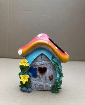 Toadstool Solar Fairy Door Cole & Bright L26293 Garden Lighting • £11.99