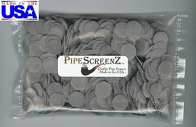 1000 5/8  (.625 ) Stainless Steel Pipe Screens PIPESCREENZ™ - QUALITY - USA MADE • $15.95