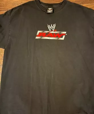 Lot Of 2 VTG WWE RAW And Smackdown Shirts XXL Y2K Ruthless Aggression • $18.50