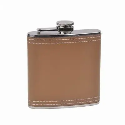 6oz Blank Leather Flask KLB • $13.99