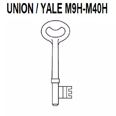 Union Yale 2 Lever Mortice Keys - M9H - M39H Pre Cut Mortice Key TS123 • £3.50