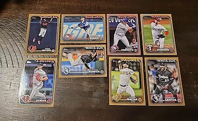 2024 Topps GOLD /2024 SERIAL NUMBERED PICK YOUR CARD RC & VETS! CHEAP! • $1.65