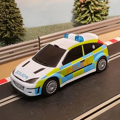 £23.99 • Buy Scalextric 1:32 Car - C2488 Ford Focus Police Car FLASHING LIGHTS & SIREN #M