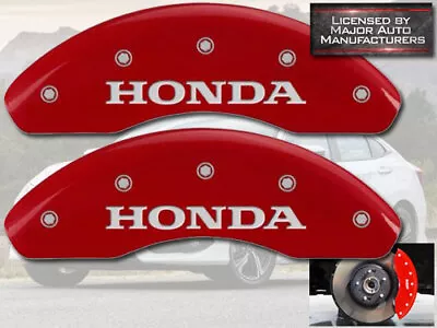 1996-2000  Honda  Civic EX Front Red MGP Brake Disc Caliper Covers 2pc Set • $189