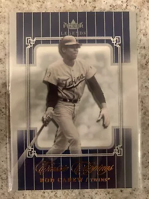 Rod Carew ~ 2005 Topps Legends /999 ~ Twins HOFer  • $2.50