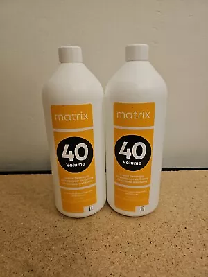 Matrix 40 Volume Cream Developer 32 Oz 2 Pack. Two. 64 Oz SoColor  • $30