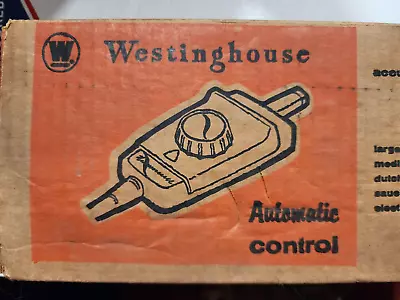 Vintage WESTINGHOUSE Immerse-A-Matic Automatic Fry Pan Replacement Cord NOS • $12