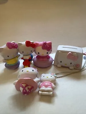 Lot 6 Hello Kitty McDonalds Happy Meal Toys | Misc Years From Y2K 2000s • $19.99