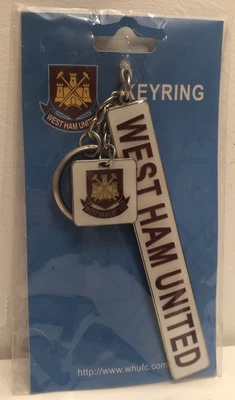 £10 • Buy New Packet West Ham United Football Club Keyring 1997-1998 Official Merchandise.
