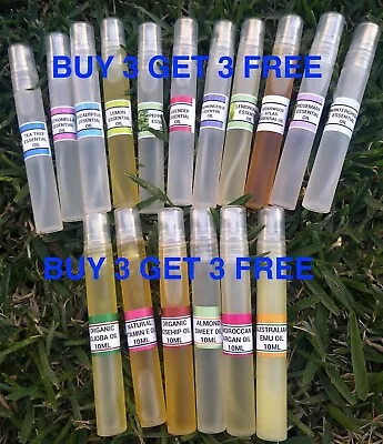 Argan Oil Jojoba Rosehip Lavender Tea Tree Oil Others10ml BUY 3 GET 3 FREE • $7.50