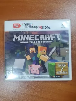 Minecraft For New Nintendo 3DS - Nintendo 3DS - Complete - Tested & Working • $22.99