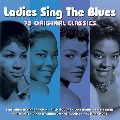 Ladies Sing The Blues - Billie Holiday Eartha Kitt - 3 Cds - New & Sealed!! • £5.89