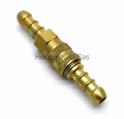 Inline Quick Release Fitting Coupling For 8mm I/d Propane/butane Gas Hose (49) • £6.99