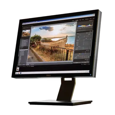 DELL UltraSharp U2410f 24  Widescreen IPS LCD Monitor W/stand VGA DVI HDMI DP • $249