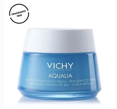 Vichy Aqualia Thermal Fragrance-Free Cream 50ml/1.69fl.oz. New In Box • $15