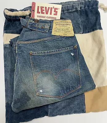 $199.99 • Buy Levis Vintage Clothing LVC Vault Piece 1915 201 Jeans Levi's USA 219 Denim Levi