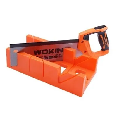 Wokin Mitre Block & Saw - Angle Cutting Box Sawing Guide Tool With 12  Hand Saw • £12.40