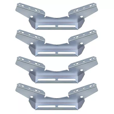 $54.99 • Buy 4 Pack - Pontoon V Wing Bunk Brackets For Boat Pontoon Bolster Trailer