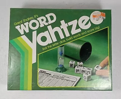 Lowe Word Yahtzee Dice Game With Score Sheets VTG 1982 All Pieces Except Insert  • $12.75