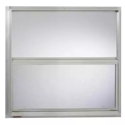 TAFCO WINDOWS Single Hung Window 30 W X 27 H Weather-Stripped Aluminum In Silver • $130.87