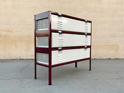 Custom 3 X 3 Locker Basket  Dresser  Unit With Specialty Triple Wide Baskets • $1485