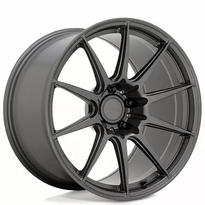 18x9/18x10.5  Staggered TSW Wheels Kemora Gunmetal Flow Formed Rims • $1488